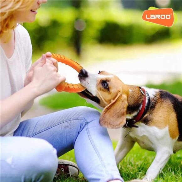 Dog Flying Ring Toys, Floating Flying Dog Disc Toys, Summer Pet Training Outdoor - Picture 6 of 8